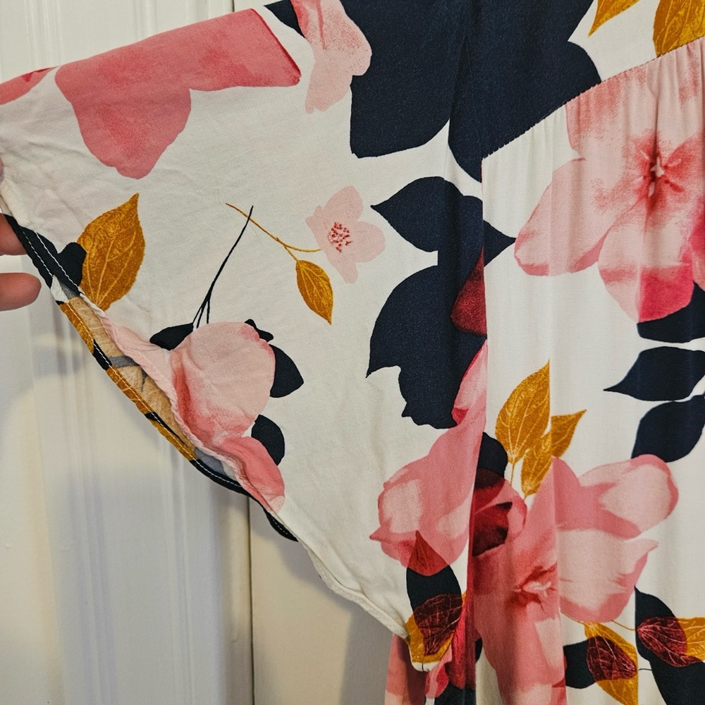 Old Navy Floral Dress - Pink, Navy, White